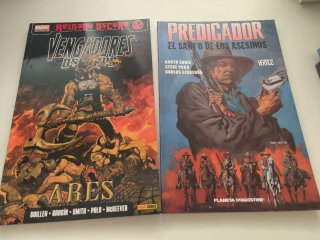 Lote de comics a 3€ cada uno.