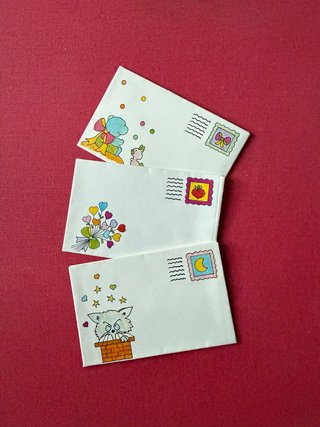 Mini buste e biglietti anni 80 Dolly