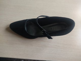 Zapatos de salón negros mujer