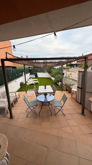 Muebles Jardin + mesa + pergola + amacas