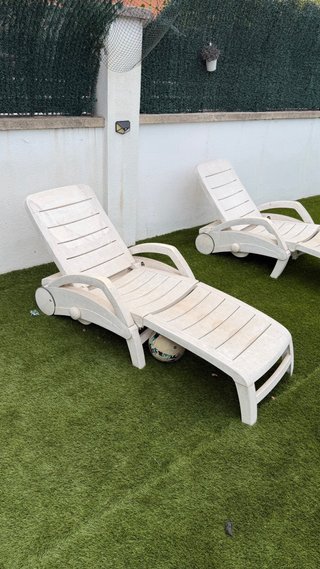 Muebles Jardin + mesa + pergola + amacas