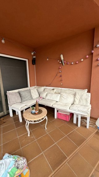 Muebles Jardin + mesa + pergola + amacas
