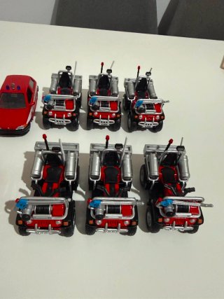 Maqueta Vehículos Bomberos