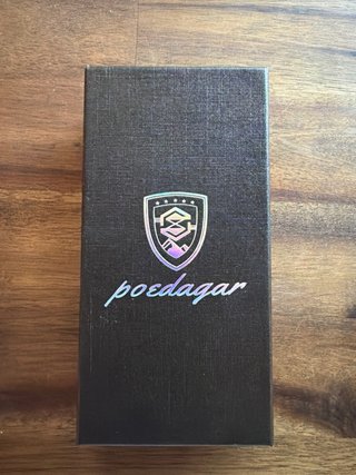 Reloj Hugo Poedagar Cronógrafo Negro/Plata