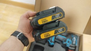 Taladro profesional Brushless 3Funciones 2Batería