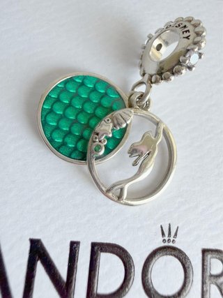 Pandora Disney Ariel Cola Escamas Charm