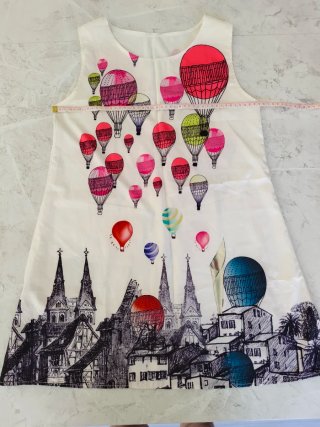Vestido globos aerostáticos