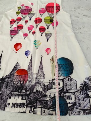 Vestido globos aerostáticos