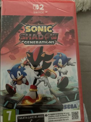Sonic & Shadow Generations Nintendo Switch