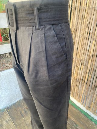 Pantalón Ancho Negro