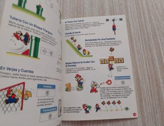 MANUAL SUPER MARIO WORLD ERBE ESPAÑOL SNES