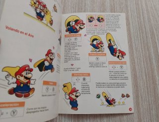 MANUAL SUPER MARIO WORLD ERBE ESPAÑOL SNES