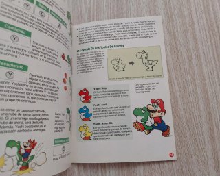 MANUAL SUPER MARIO WORLD ERBE ESPAÑOL SNES