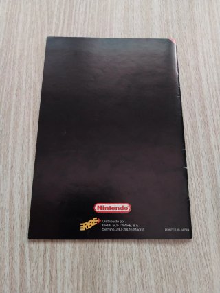 MANUAL SUPER MARIO WORLD ERBE ESPAÑOL SNES