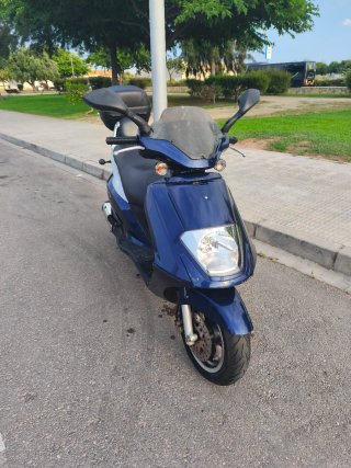 Moto Daelim History 4t Scooter 125cc Azul