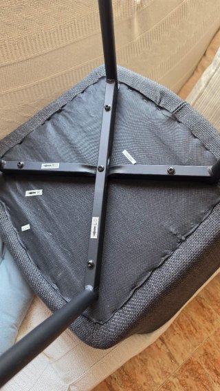 Sillas comedor Jysk PURHUS x4 gris negro