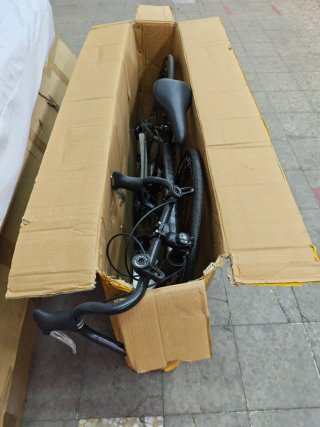 Bicicleta Flying Pigeon carretera