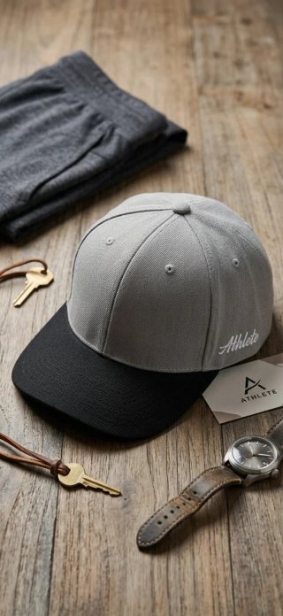 Gorra nueva  gris y negra