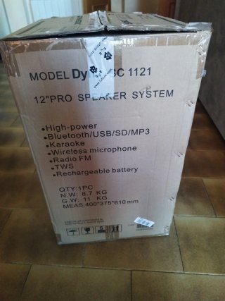Altavoz Portátil Dynasonic SC-1121