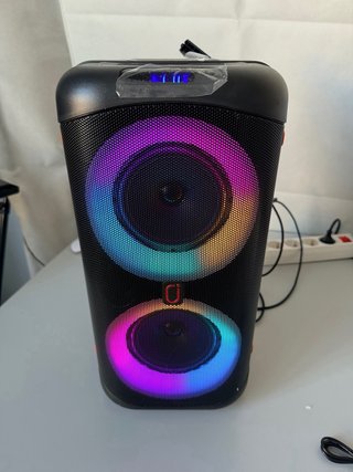 Altavoz Karaoke Bluetooth 40W con 2 Micros