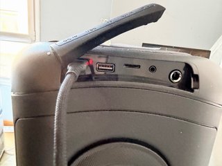 Altavoz Karaoke Bluetooth 40W con 2 Micros