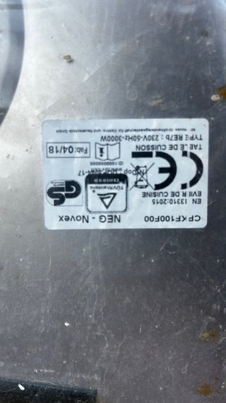 Cocina Compacta Monobloque Acero Inox NEG-Novex