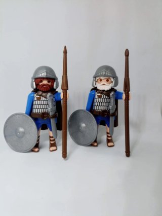 Playmobil Romanos con Escudo y Lanza