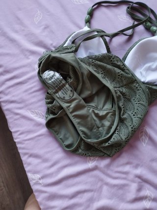 Bañador mujer verde