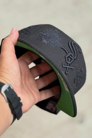 Gorra New Era White Sox Negra y Verde
