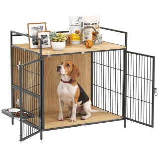 Mesa Auxiliar Moderna Jaula Perro