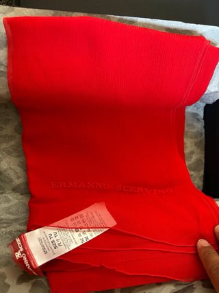Bufanda ERMANNO SCERVINO Roja