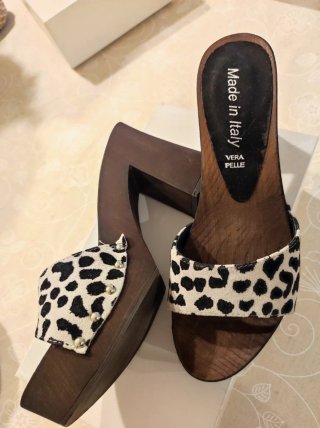 Sandalias de tacón Made in Italy Talla 38