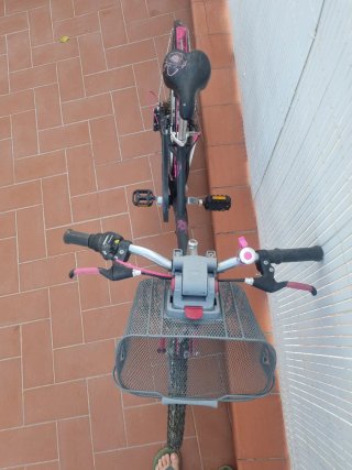 Bicicleta Btwin Poply 500 Rosa per Bambina