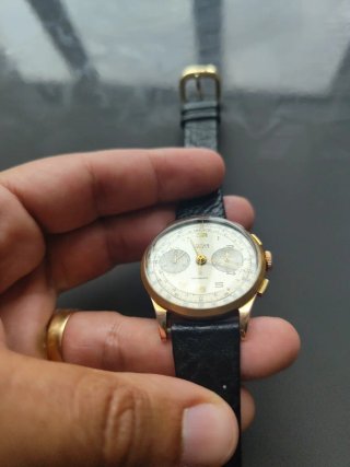 Reloj Titus Oro 18k Cronógrafo Vintage