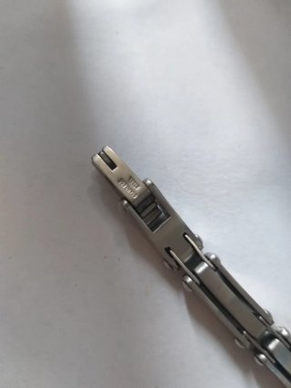 Bracciale Sector Acciaio Zirconi Neri Uomo Donna