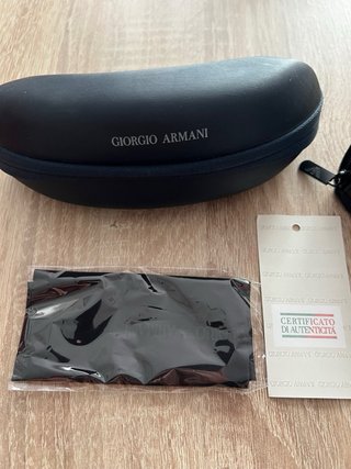 Fundas Gafas Giorgio Armani Originales Negras