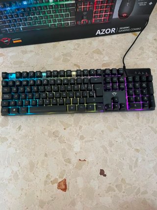 Trust Azor Teclado y Ratón Gaming Combo