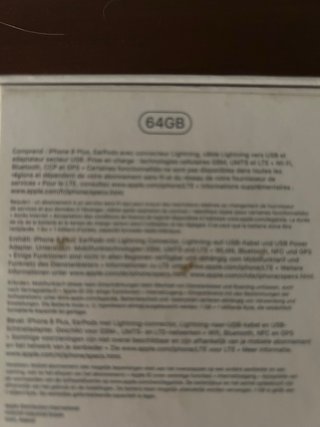 iPhone 8 Plus Plata regalo varias fundas y protect