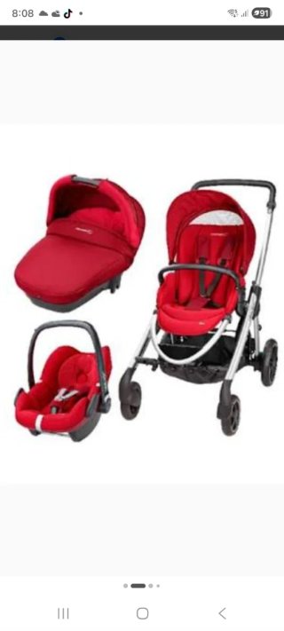 Carro Jane 3 piezas como nuevo