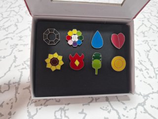 Set COMPLETO de medallas de Kanto Pokémon