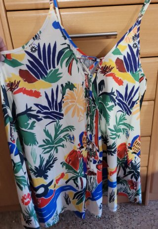 Mono Shein estampado tropical
