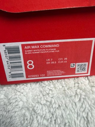 Nike Air Max Command Talla 41