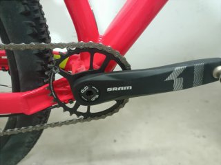 Bicicleta Rockrider XC120 Roja