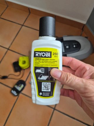 Aspiradora Limpiatapicería Ryobi Swift Clean