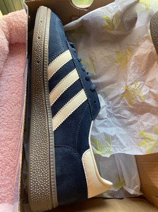 Zapatillas Adidas Azul y Beige