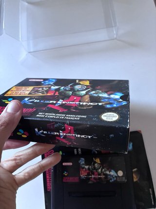 Super Nintendo Killer Instinct + Manual y Caja