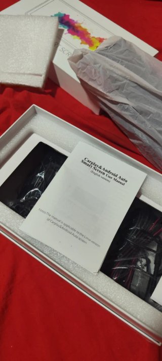 Pantalla coche con cámara trasera y delantera