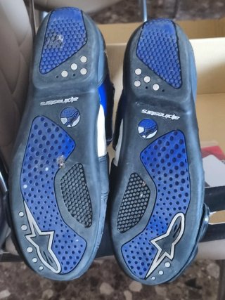 Botas Alpinestars Moto Azul y Negro S-MX5