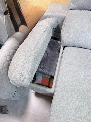 Sofá chaise longue cama