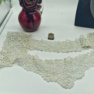 Canesú Encaje Ganchillo Antiguo Camisón